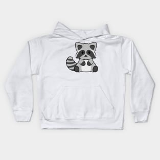 Cute Racoon Kids Hoodie